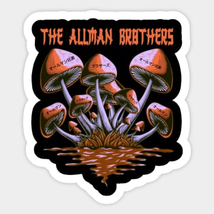 The Allman Vintage Japan Sticker